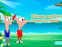 Игра Фитнес и Ферб для девочек